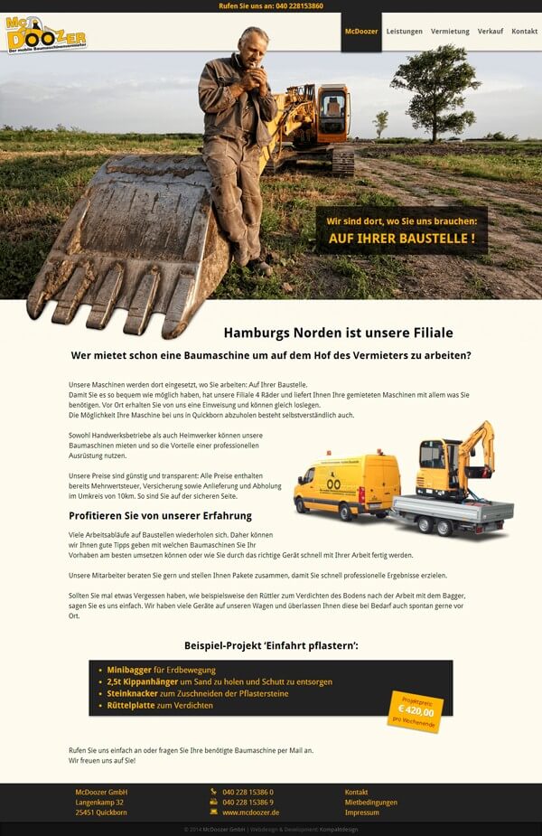 McDoozer Quickborn - Mobiloptimierte Website McDoozer Quickborn - Mobiloptimierte Website