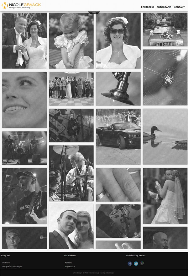 Homepage Fotografie mit Portfolio Homepage Fotografie mit Portfolio