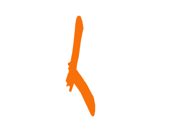 Logodesign Firmenlogo zur Hälfte in Konstruktion und zur Hälfte fertig erstellt