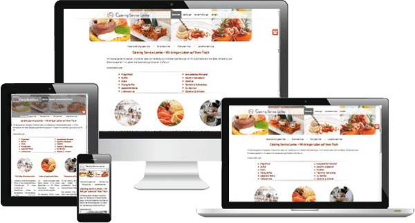 Responsive Webdesign für Catering Service Lemke Responsive Webdesign für Catering Service Lemke